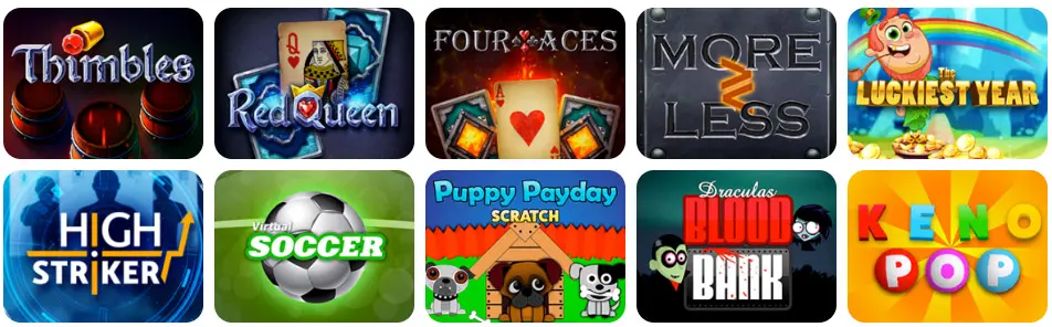 Jeux en ligne SG CASINO
